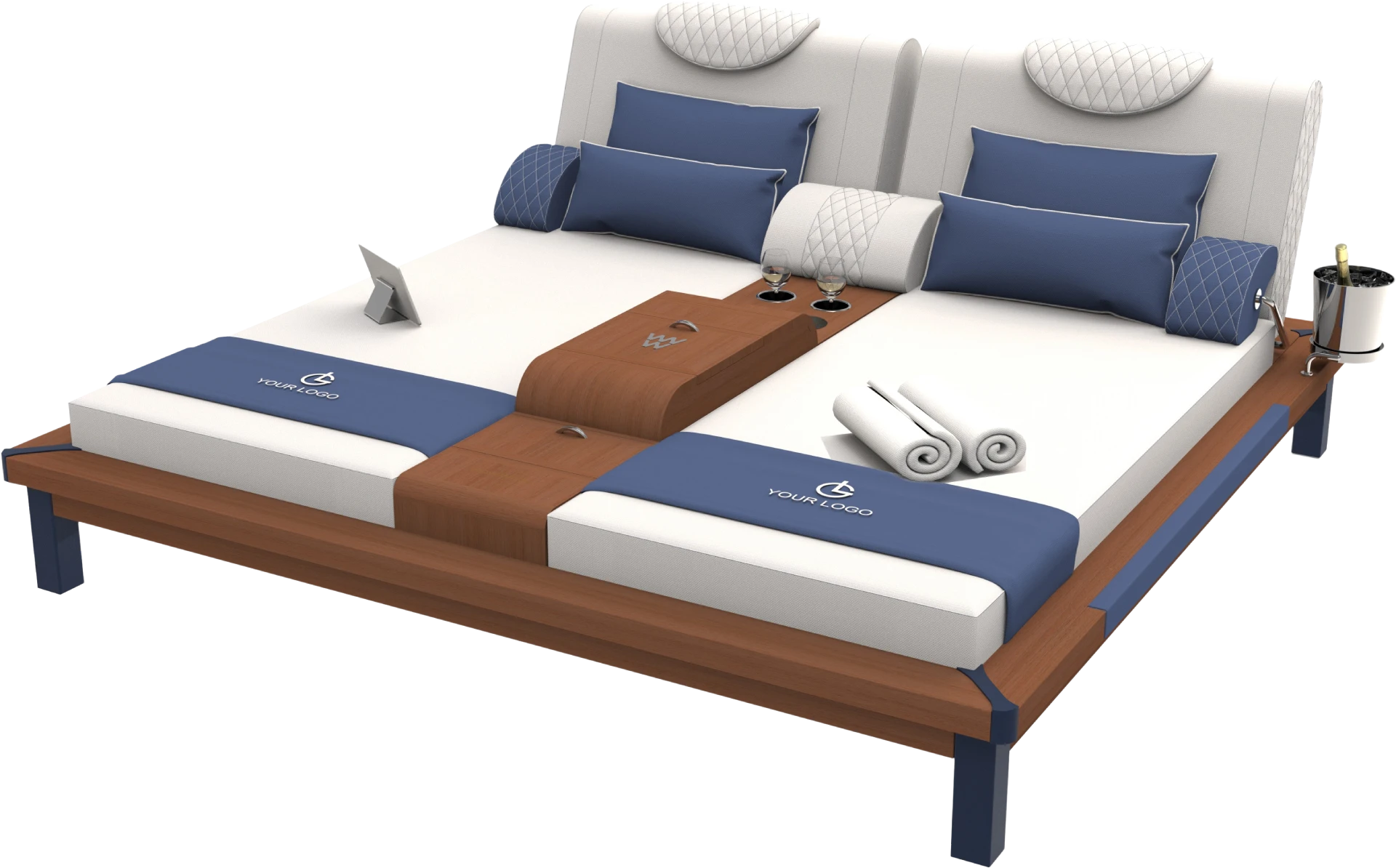 SMART double sun lounger (exclusive style)